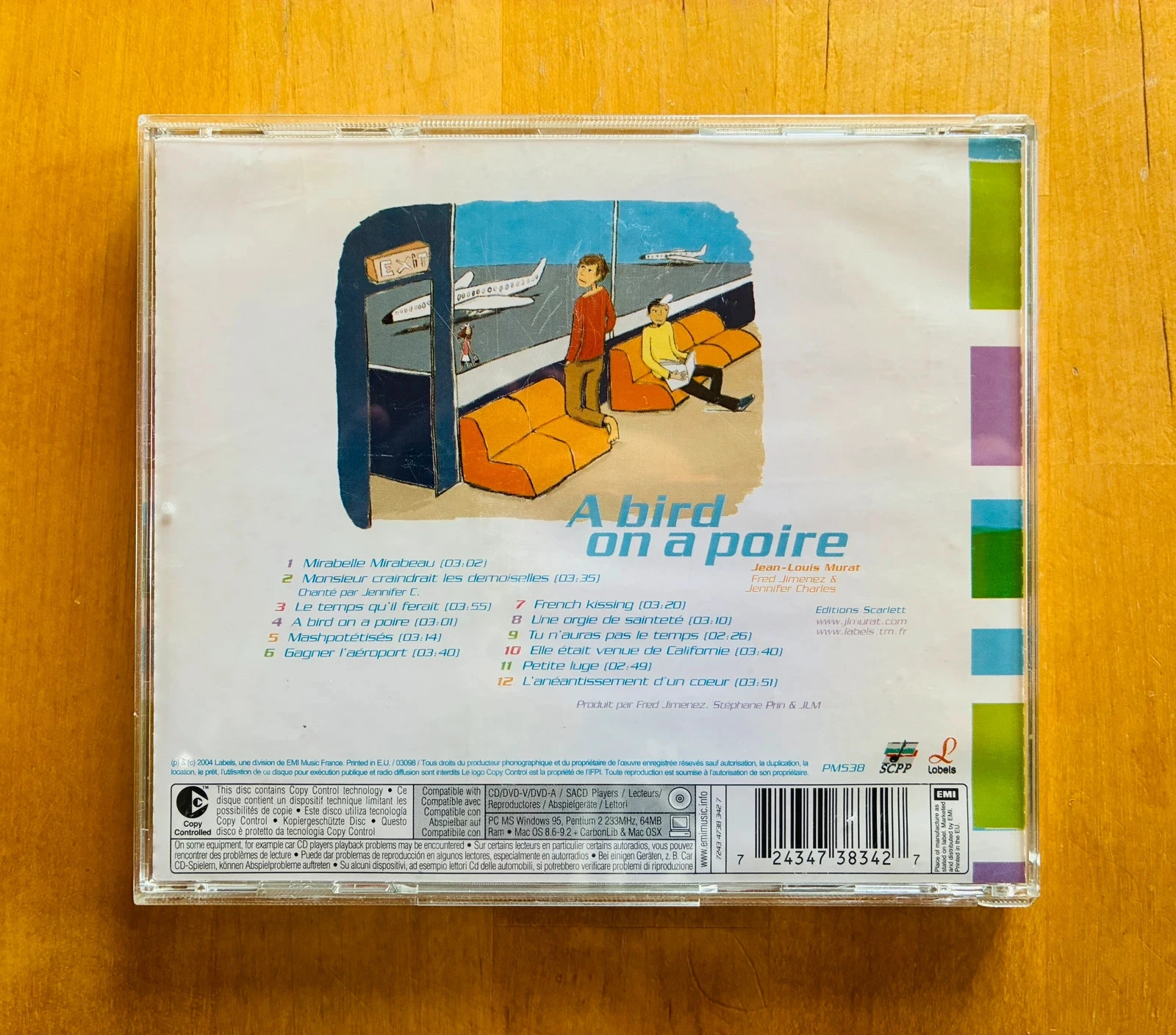 CD Jean-Louis Murat Un pájaro en una pera. – photo 3